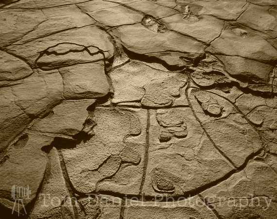Bronze Mud Patterns #3